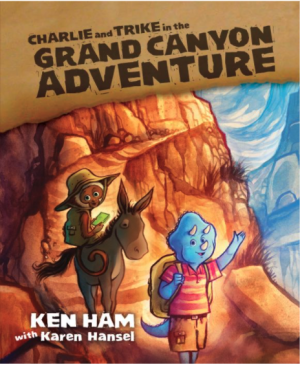 Charlie and Trike in the Grand Canyon Adventure