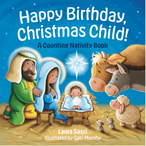 Happy Birthday, Christmas Child!: A Counting Nativity Book
