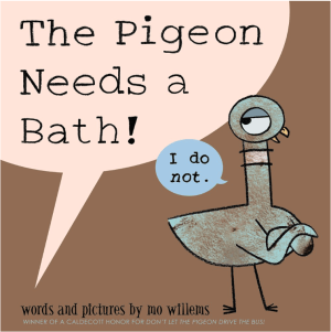 Pigeon Needs a Bath!