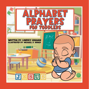 Alphabet Prayers for Toddlers